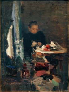 アーティストの母親 作： Alexej von Jawlensky